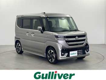 スズキ スペーシア カスタム HYBRID XS 純正9インチナビ 衝突軽減 全周囲カメラ