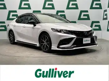 トヨタ カムリ WSレザーパッケージ 禁煙車 ドラレコ GRエアロ Bluetooth ETC