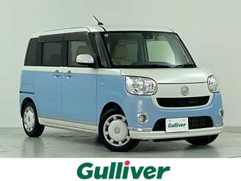 ダイハツ ムーヴ キャンバス X LTD メイクアッフ SA Ⅱ 衝突軽減ブレーキ　社外ナビ　バックカメラ