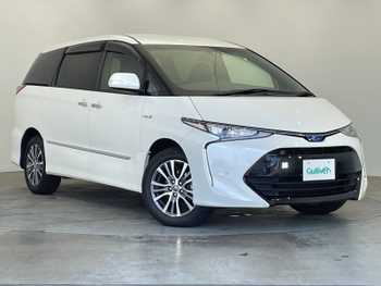 トヨタ エスティマ ハイブリッド アエラス プレミアム G 純正9インチナビ バックカメラ ETC