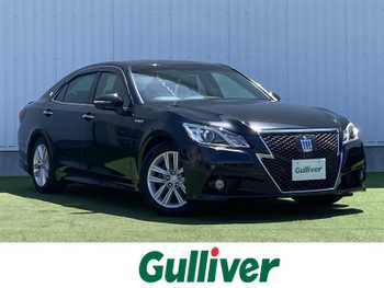 トヨタ クラウン ハイブリッド アスリートS 禁煙 純ナビ 全方位 パワーシート HID ETC