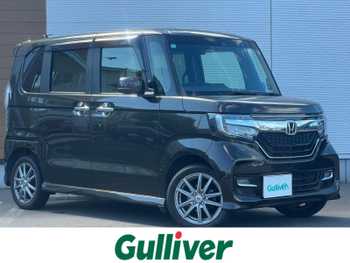 ホンダ Ｎ ＢＯＸ カスタム G EX ターボ ホンダセンシング 4WD　衝突軽減　両側パワスラ　純正ナビ