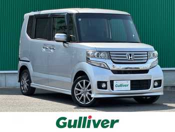 ホンダ Ｎ ＢＯＸ カスタム G ターボSSパッケージ 純正ナビ 地デジ Bカメラ 両側電動ドア