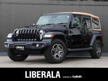 クライスラー・ジープ ジープ ラングラー アンリミテッド ブラック&タン 限定車 ソフトトップ タン色バケットシート