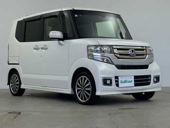 ホンダ Ｎ ＢＯＸ カスタム ターボ SSパッケージ 純正ナビ BT クルコン 両側パワスラ ETC