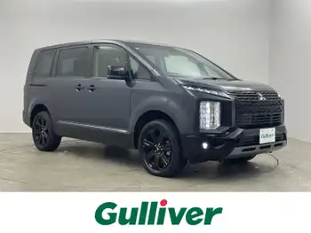 三菱 デリカＤ：５ シャモニー 純正10.1ナビ 全方位 BSM 電動ステップ LED