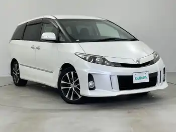 トヨタ エスティマ アエラス プレミアムエディション 純正メモリナビ フリップダウンモニター