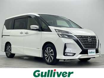 日産 セレナ ハイウェイスター V エマージェンシーブレーキ 純正SDナビ