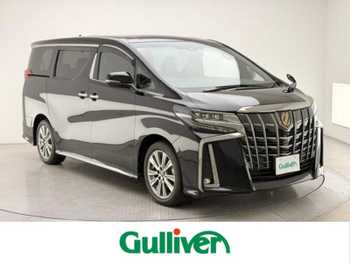 トヨタ アルファード S タイプゴールドⅡ 9型DA DVD 後席モニター ドラレコ BSM 三眼