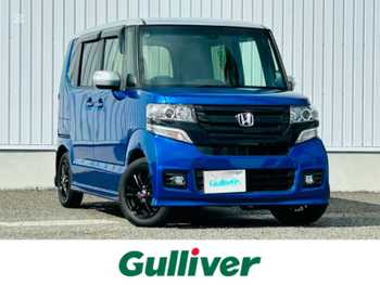 ホンダ Ｎ ＢＯＸ カスタム G SSパッケージ 純正ナビ Bカメラ ETC キセノン 両側PD