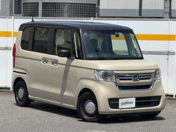 ホンダ Ｎ ＢＯＸ L 禁煙1オナコーデスタイル前後ドラレコETC