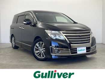日産 エルグランド ライダー ブラックライン黒本革 パワーシート 純正ナビ　両側電動ドア　全方位カメラ　