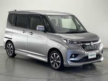 スズキ ソリオ バンディット HV MV 禁煙車 純正8型ナビTV 左側電動スライド