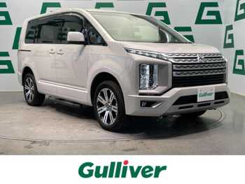 三菱 デリカＤ：５ G パワーパッケージ 全方位カメラ 純正10.1型ナビ 両側パワスラ