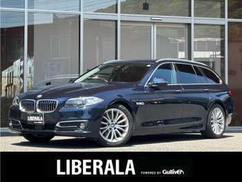 ＢＭＷ ５２３ｄ ツーリング ラグジュアリー 黒革 アンビエントライト 純正ナビ ACC