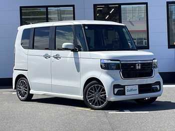ホンダ Ｎ ＢＯＸ カスタム ターボ 純正8型ナビ ホンダセンシング Bカメラ