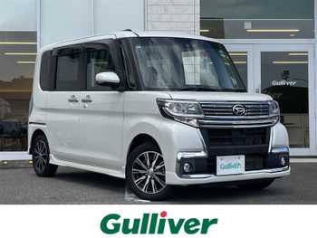 ダイハツ タント カスタムX トップED LTD SAⅢ ナビ ハーフレザー 全方位カメラ ETC TV