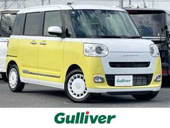ダイハツ ムーヴ キャンバス ストライプス G 登録時5558Km ワンオーナー 禁煙車 純ナビ