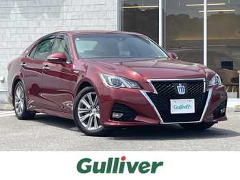 トヨタ クラウン ハイブリッド アスリートS 純正ナビ　クルコン　革シート　ETC