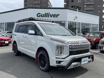 三菱 デリカＤ：５ P 全方位カメラ/オートステップ/純正10型ナビ