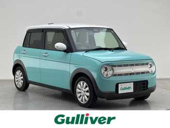 スズキ ラパン X 純正ナビETCアラウンドビュシートヒータ