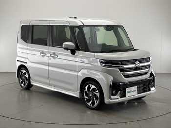 スズキ スペーシア カスタム HYBRID XS 禁煙車 純正9型ナビTV 両側電動スライド