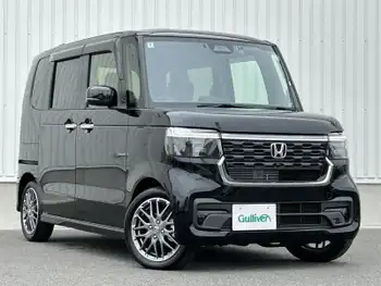 ホンダ Ｎ ＢＯＸ カスタム ターボ ワンオーナー 純正9インチナビ ターボ