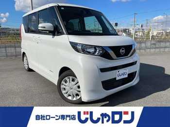 日産 ルークス X 全周囲カメラ、純正ナビ、片側PSD