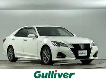 トヨタ クラウン ハイブリッド アスリートS 禁煙車 純正8型ナビ パワーシート ETC LED