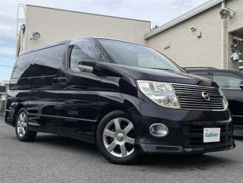 日産 エルグランド 250ハイウェイスター ブラックレザエディ 純正ナビ/純正後席モニター/全方位カメラ