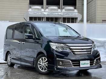 日産 セレナ ライダー ブラックライン ZZ 4WD/純正ナビ/全方位カメラ/フリップダウン