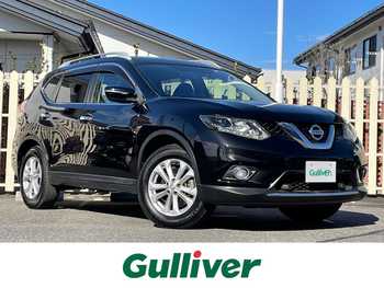 日産 エクストレイル 20X エマージェンシーブレーキ 純正8型ナビ/純正フリップダウンモニター