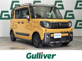 スズキ スペーシア ギア HYBRID XZターボ 禁煙車 ナビ 全方位カメラ 衝突軽減ブレ