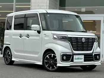スズキ スペーシア カスタム HYBRID XS 純ディーラーOP8インチナビ BT ドラレコ