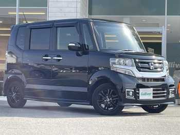 ホンダ Ｎ ＢＯＸ カスタム SSブラックSパッケージ 純正ナビ 両側パワスラ シートヒーター