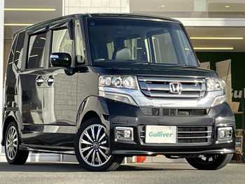 ホンダ Ｎ ＢＯＸ カスタム G ターボ Lパッケージ 社外SDナビ 両側パワスラ クルコン Bカメ
