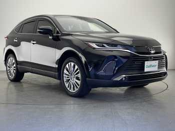 トヨタ ハリアー Z レザーパッケージ 禁煙車 純正12.3型オーディオ 黒本革シート