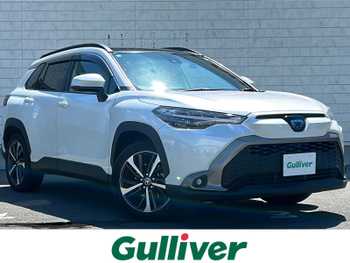 トヨタ カローラ クロス ハイブリッド Z 純正10型DA パノラマルーフ 全方位カメラ