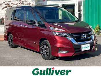 日産 セレナ ハイウェイスター 純正9型ナビTV 後席モニター 両側電動 LED