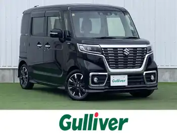 スズキ スペーシア カスタム HYBRID XS ターボ 禁煙 社外ナビ Bカメラ 両パワ ソナー LED