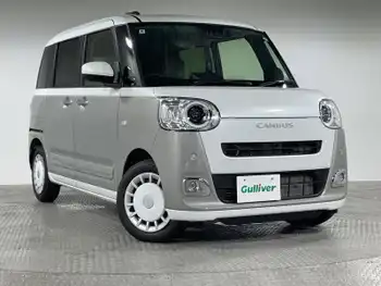 ダイハツ ムーヴ キャンバス ストライプス G ターボ 純正ナビ 全方位カメラ 両側電動 スマアシ