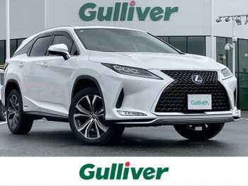 レクサス ＲＸ 450hL サンルーフ 革シート 純正ナビ 全周囲 6人