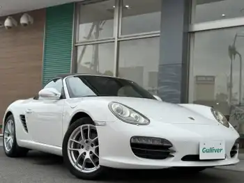 ポルシェ ボクスター  ナビ バックカメラ ブラウンハーフレザー
