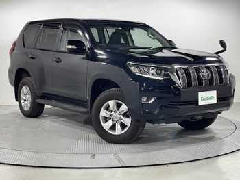トヨタ ランドクルーザー プラド TX Lパッケージ 禁煙 純正9型ナビ 黒革 温冷シート 追従