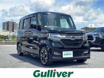 ホンダ Ｎ ＢＯＸ カスタム G EX ターボ ホンダセンシング 県外仕入 純正8型ナビ フルセグ 両パワスラ