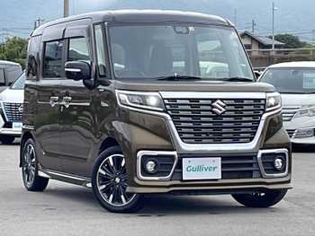 スズキ スペーシア カスタム HYBRID XS ターボ 純正8型ナビ 両側パワスラ 全方位モニター