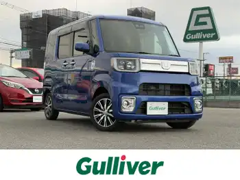 ダイハツ ウェイク G ターボ SA Ⅲ バックカメラ　両側パワスラ　フルフラット