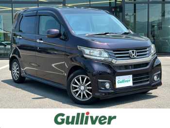 ホンダ Ｎ ＷＧＮ カスタム G Lパッケージ 純正ナビ/Bカメラ/半革/Pスタート/禁煙車