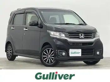 ホンダ Ｎ ＷＧＮ カスタム G ターボパッケージ 純正ナビ バックカメラ ETC ハーフレザー