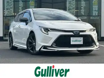 トヨタ カローラツーリング ハイブリッド ダブルバイビー モデリスタ 純正ナビ バックカメラ ETC